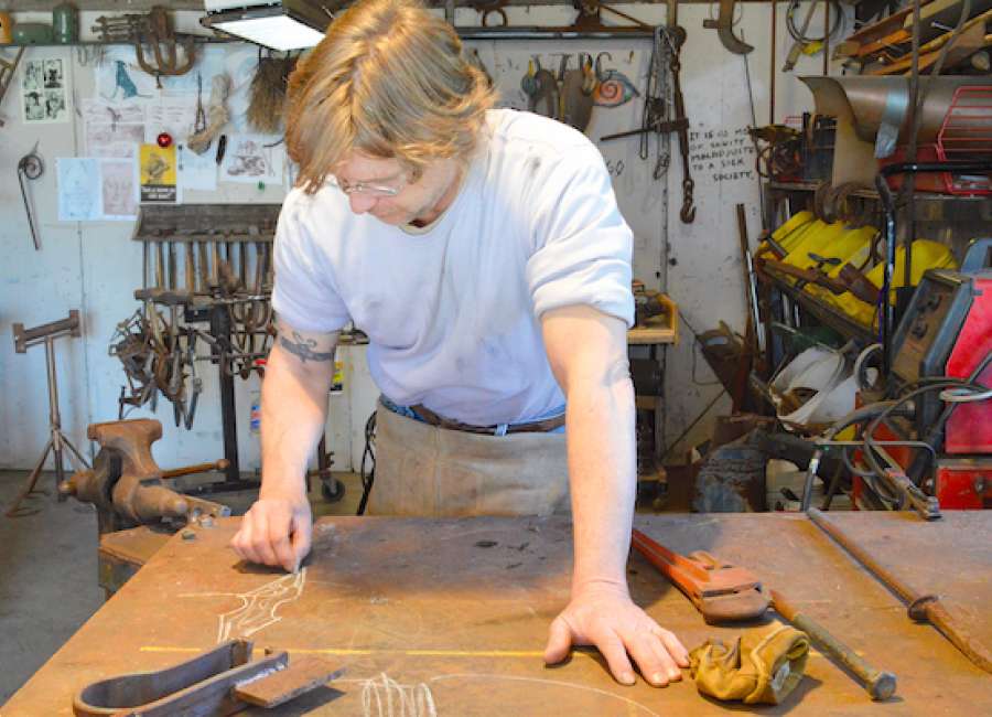 Blacksmith has vision for local craft school