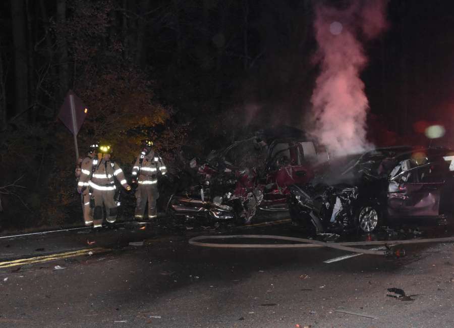 Two killed in fiery crash on Hwy 16
