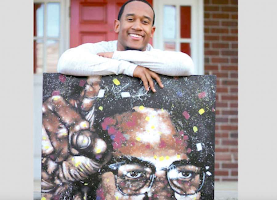 Artist Caleb Brown offers a unique perspective