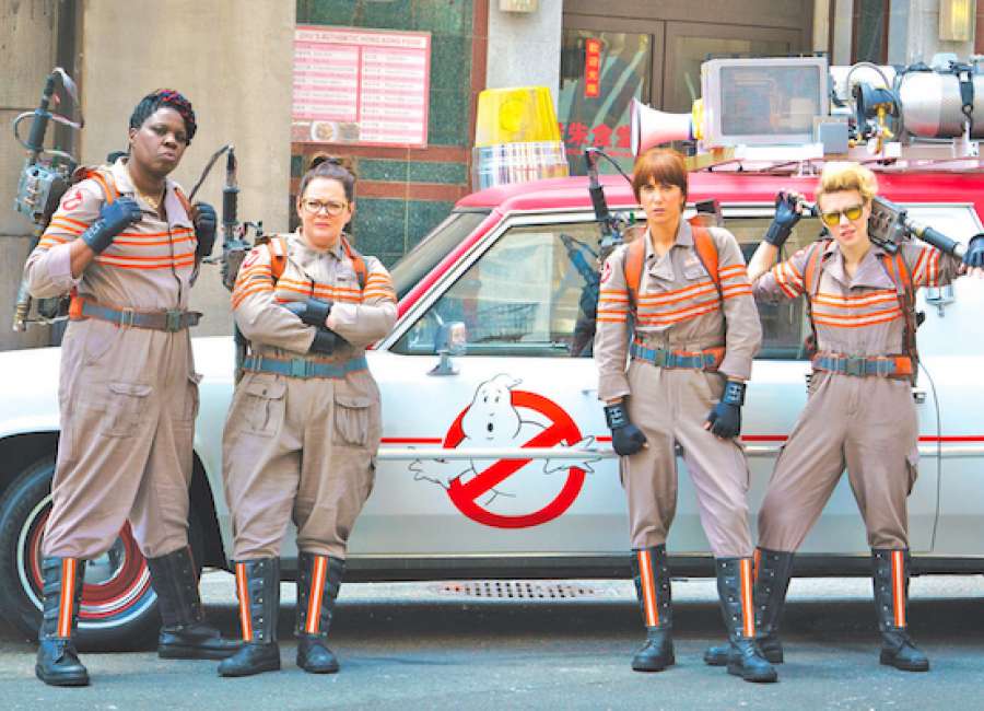'Ghostbusters (2016)' is a weak parody