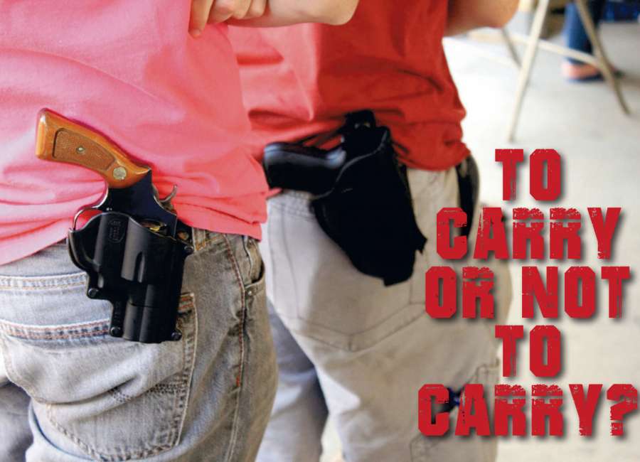 ​To carry or not to carry?