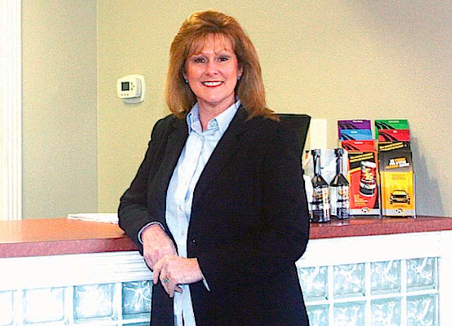 Female business owner gives a face to role changes