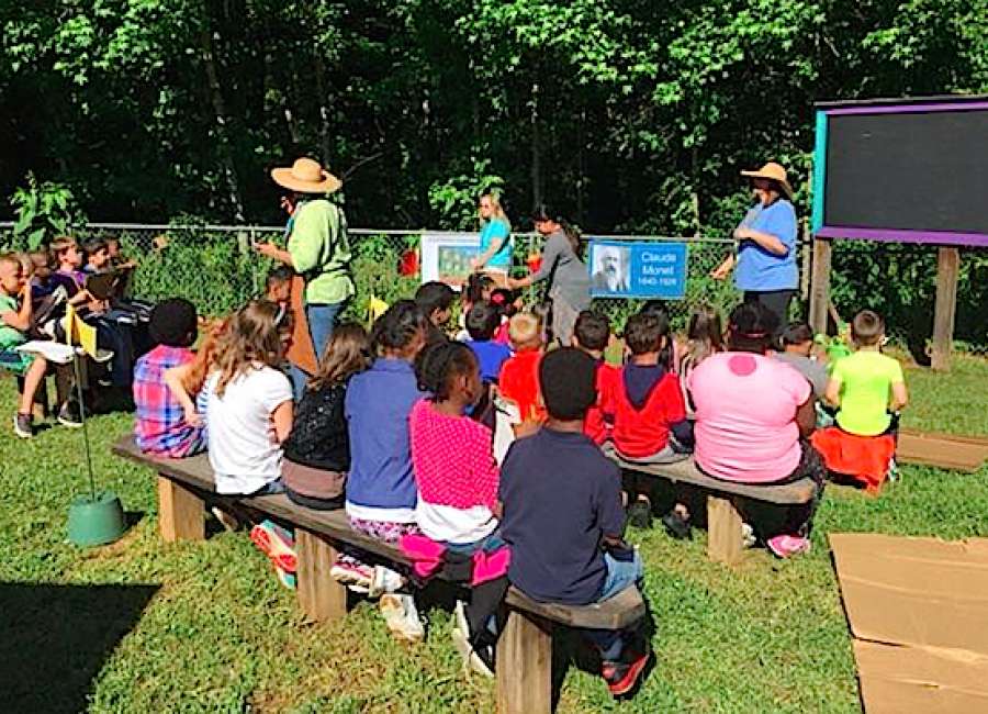 ‘Mozart Meets Monet’ in Jefferson Parkway's garden