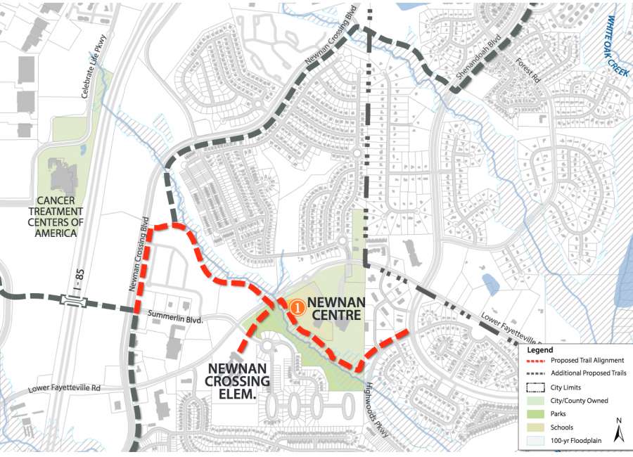 Proposed trail system approved by city and county