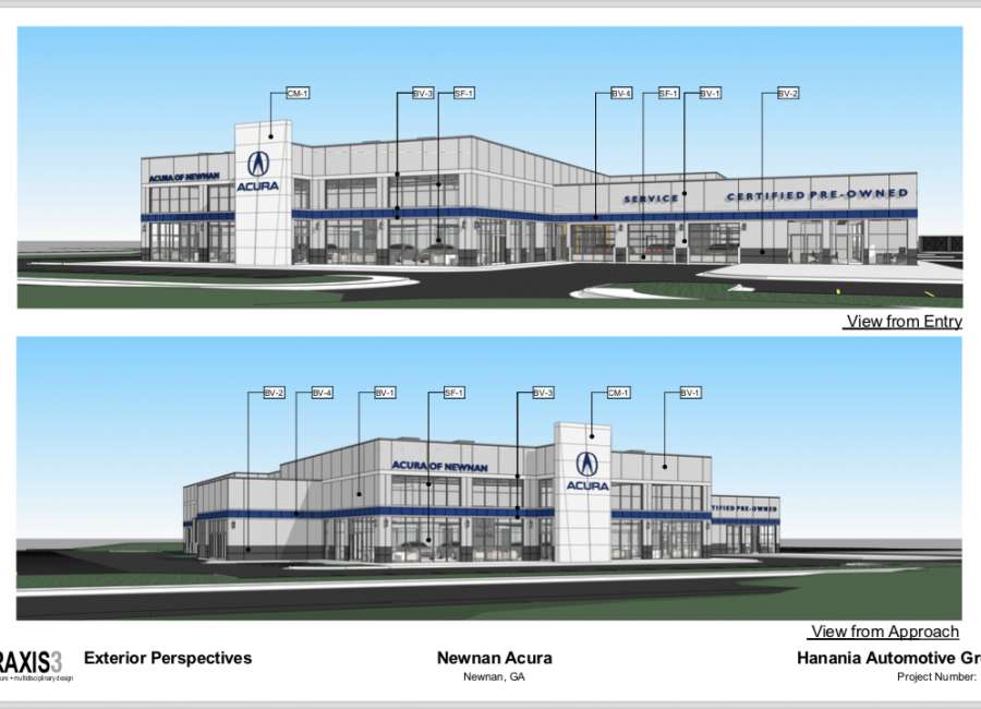 Acura dealership coming to Newnan