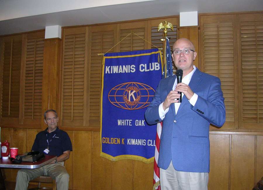 City manager speaks to Golden K