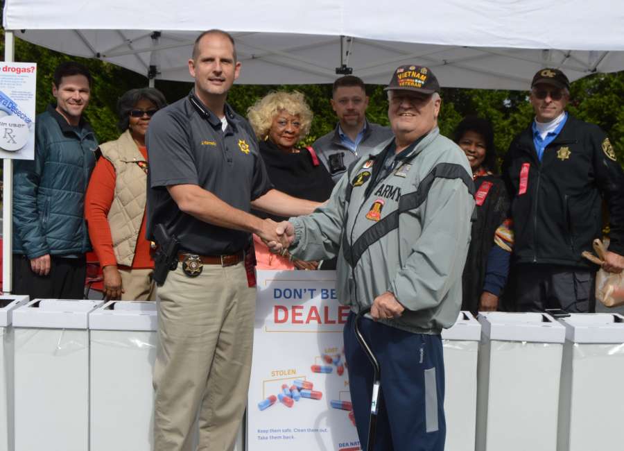 Local organizations, law enforcement collect 183 pounds of prescription pills