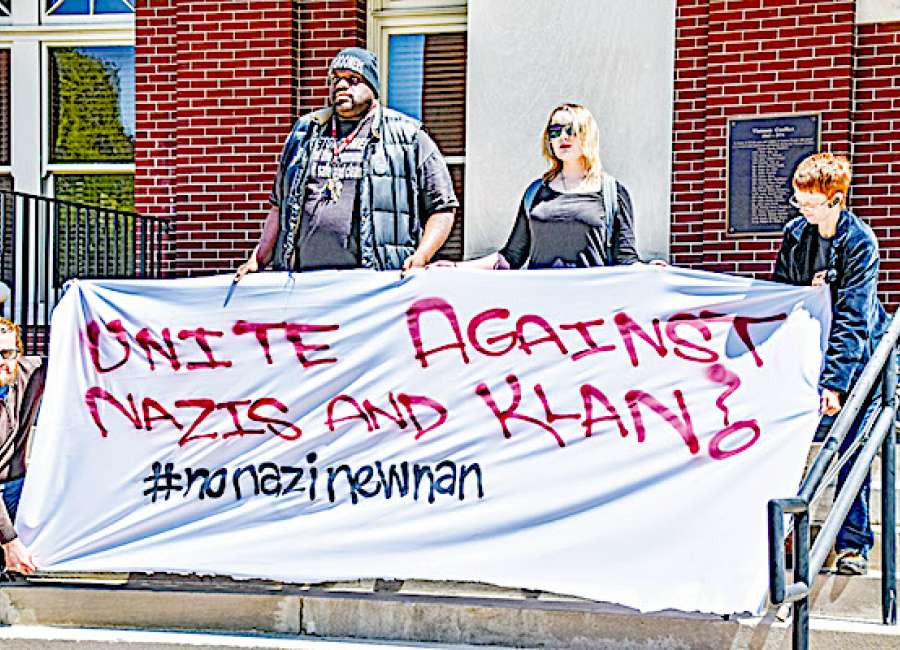 NoNaziNewnan representatives speak