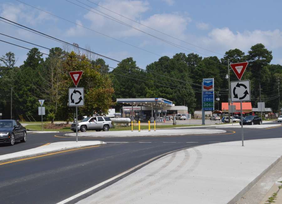 Roundabout project nearly done