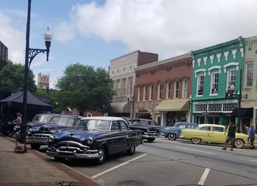 1950s return to Greenville Street