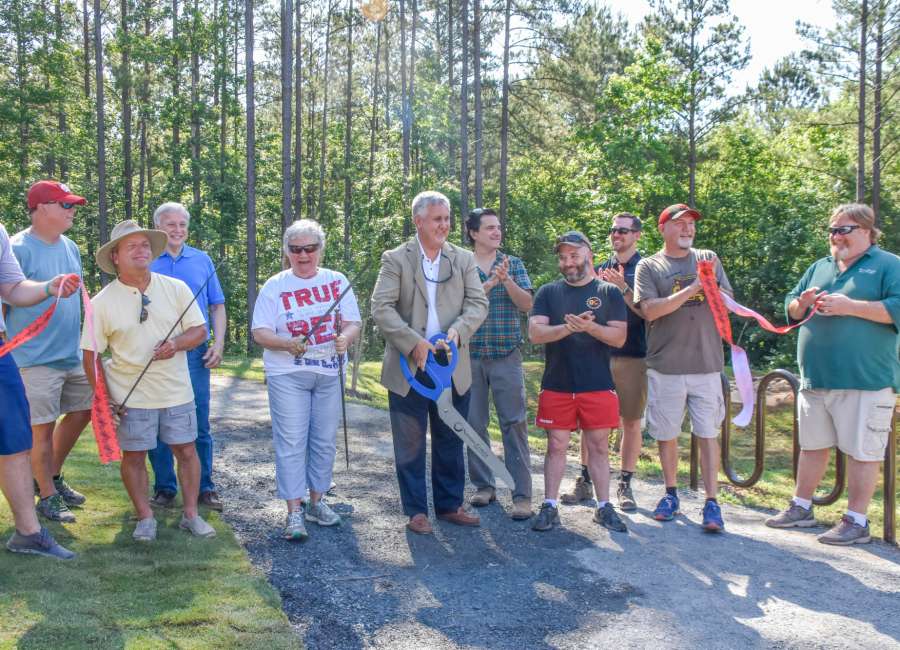Bike trails officially open at Brown’s Mill