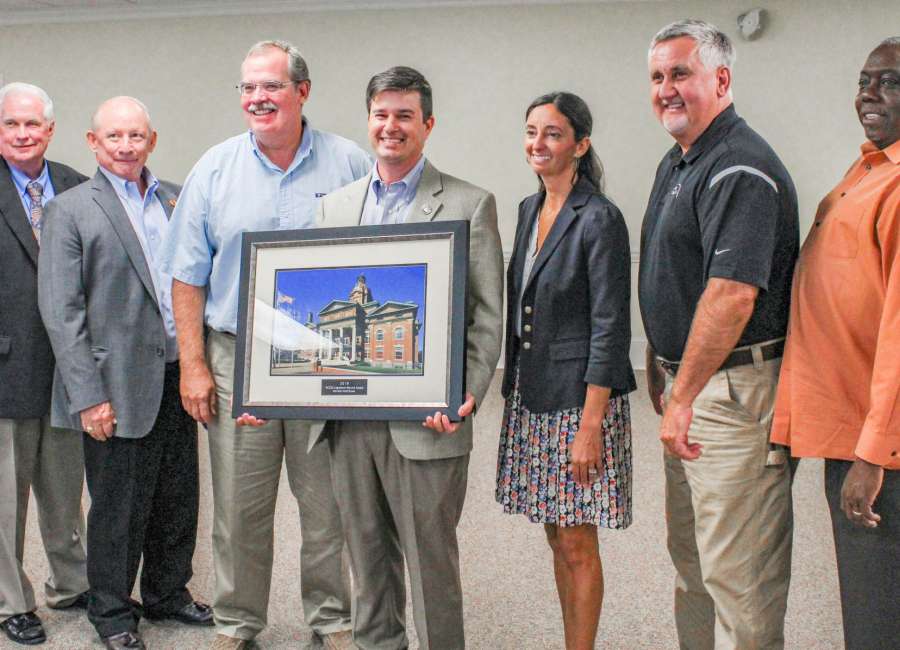 Brass honored by Association of County Commissioners of Georgia