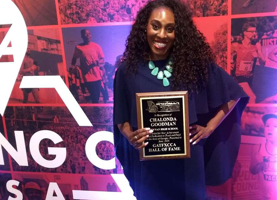 Chalonda Goodman sprints towards her goal to compete in the 2020 Summer Olympics