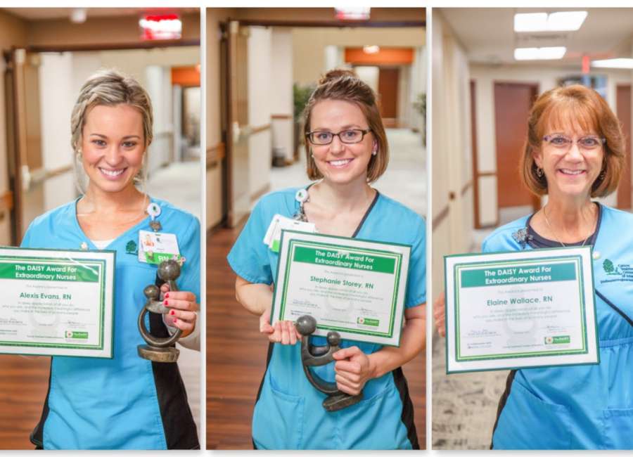 CTCA nurses receive prestigious DAISY Award
