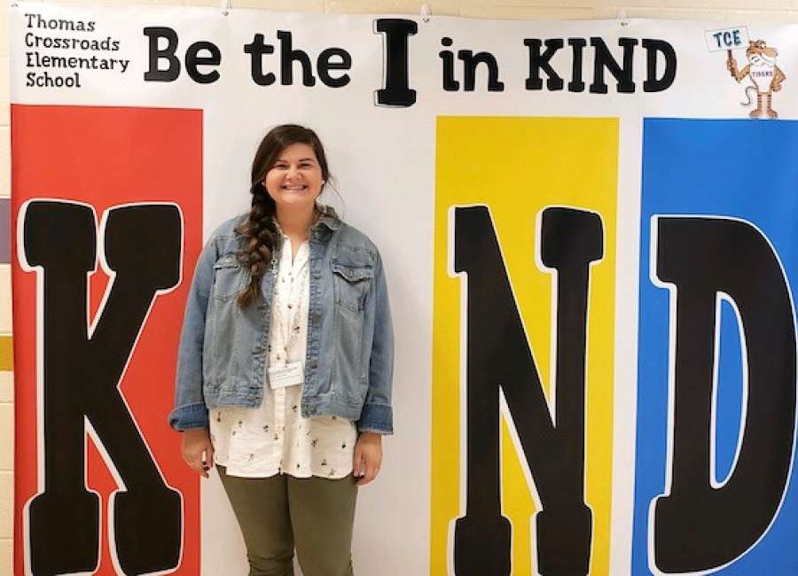 Going old school: Thomas Crossroads alum returns to teach