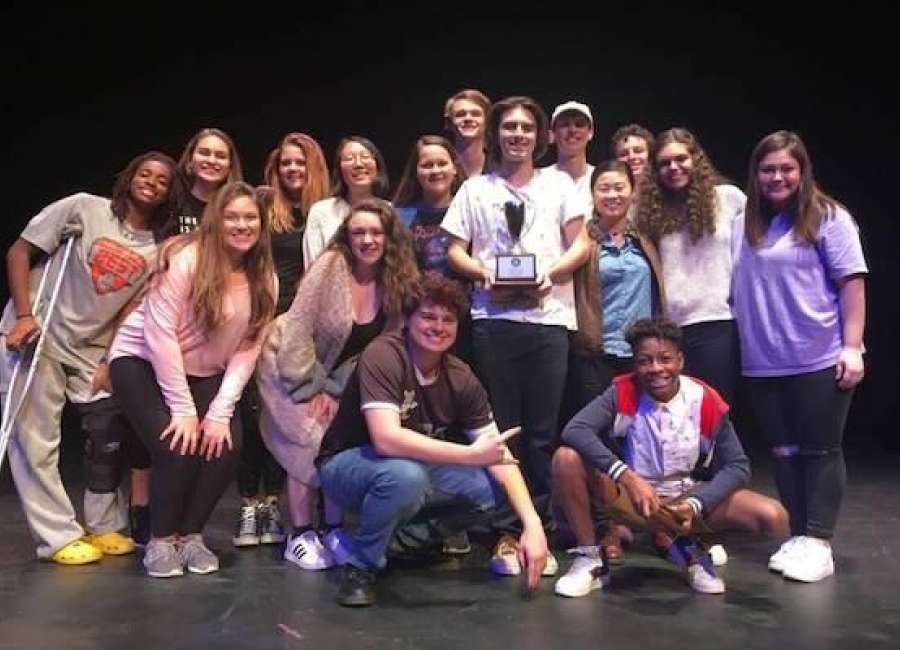 Heritage places second in GISA State One-Act Competition