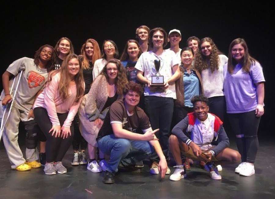 Heritage wins 2nd place at GISA Regional One-Act Competition