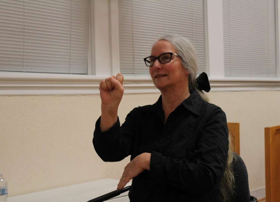 Interpreters provide deaf resident with access to Grantville council meetings
