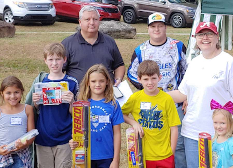 Kids Fishing Derby reels in 77 anglers