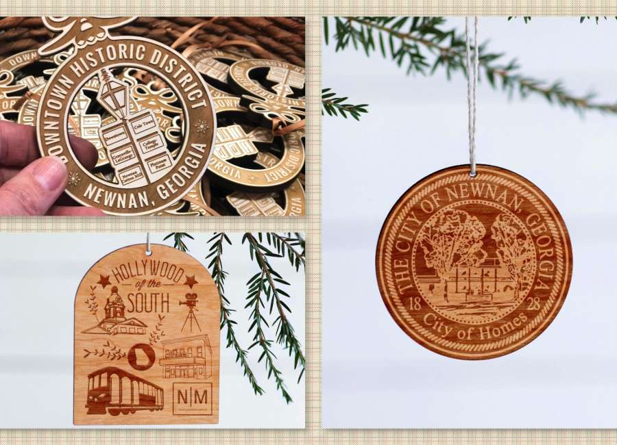 Coweta-centric ornaments on sale