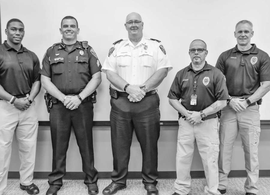 NPD officers recognized for rowing
