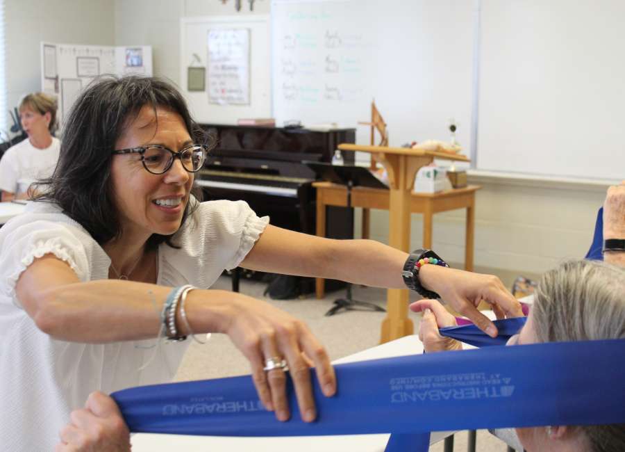 Parkinson’s support group focuses on posture