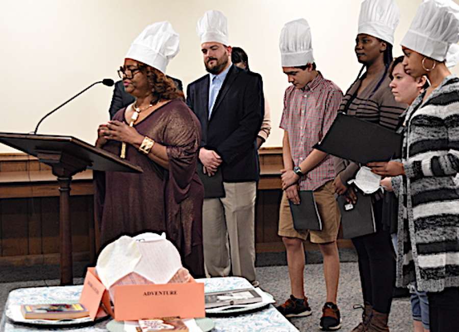 Students develop taste for literature at Arnall ‘Book Cafe’