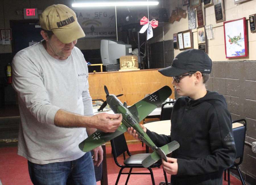 Veteran fulfills promise