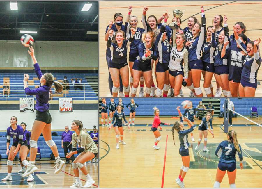 Back to Back: Lady Cougars volleyball wins region championship for second season in a row
