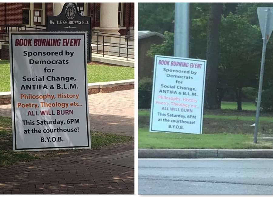 City issues statement on alleged book-burning event - The Newnan Times-Herald