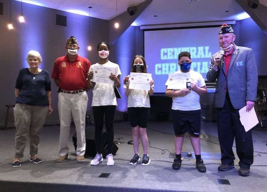 Central Christian Patriot’s Pen winners honored