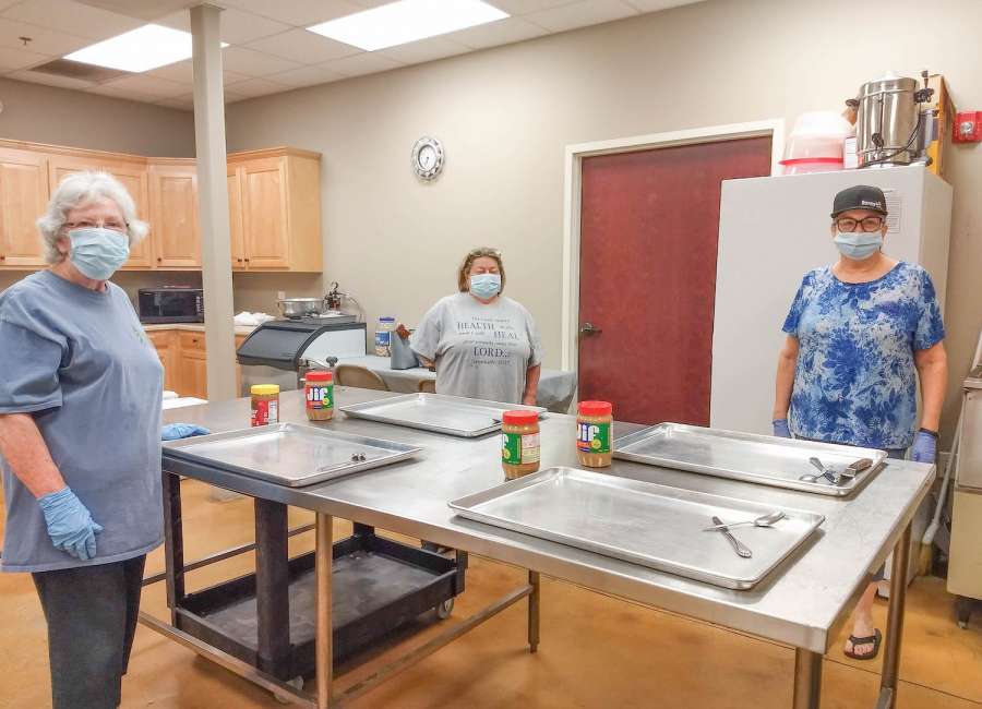 Churches step up for Spring Break lunch