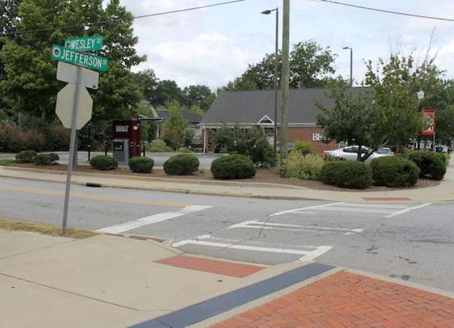 City looking at options for Wesley-Jefferson street intersection