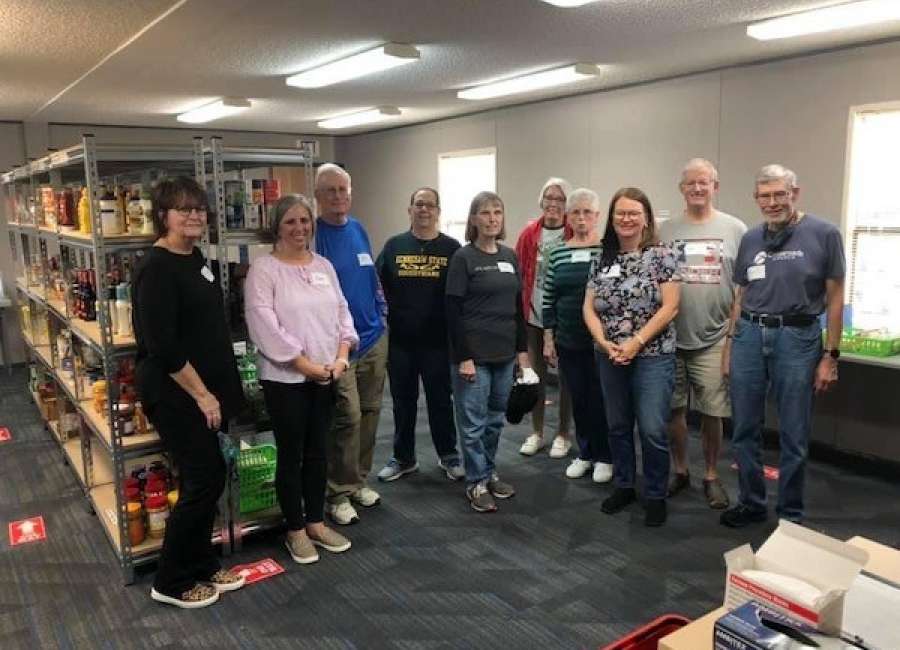 Crossroads Church opens community food pantry