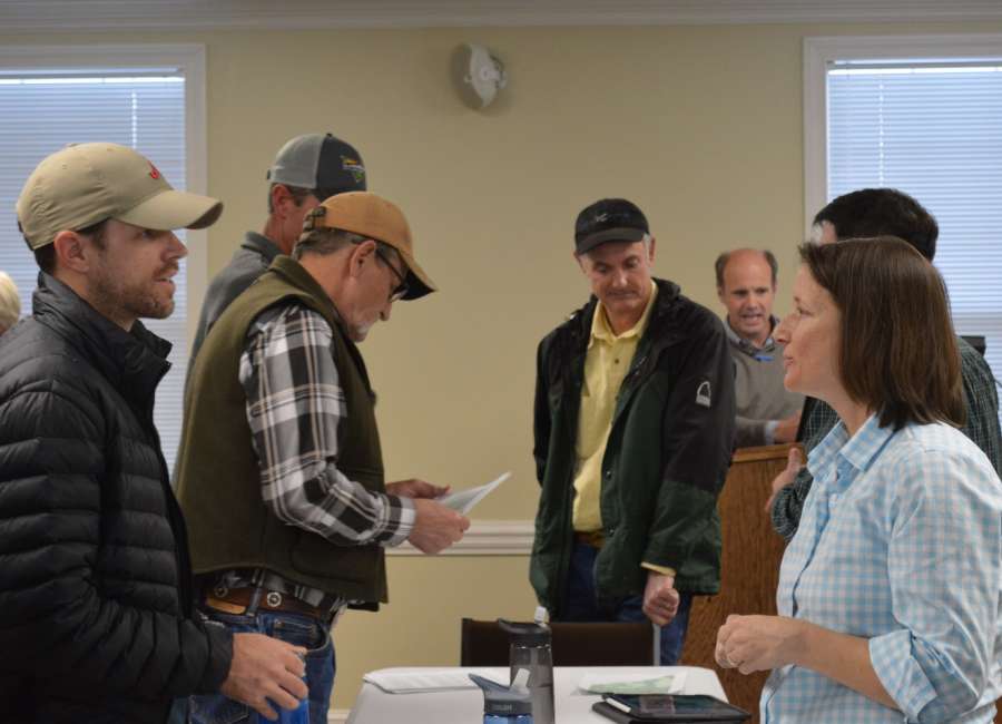 Crowd turns out for land guidance meeting