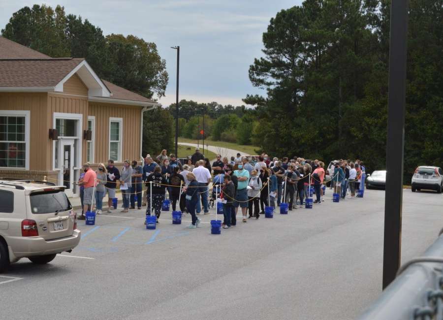 Early voting speeds up after state fixes computer issue
