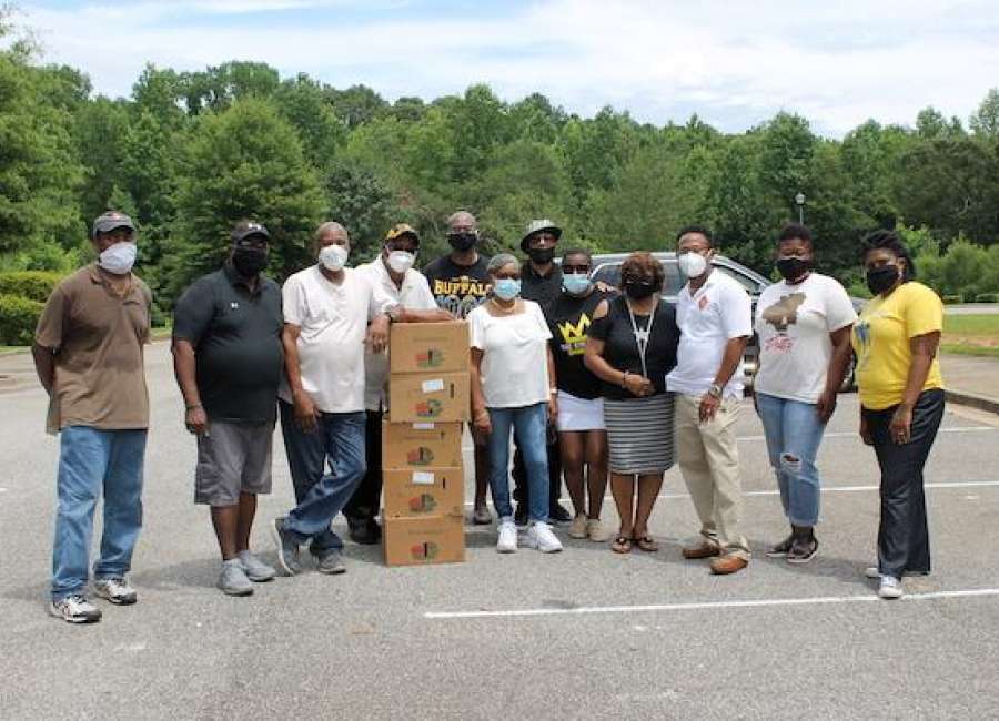 Ford helps coordinate USDA food boxes in Georgia