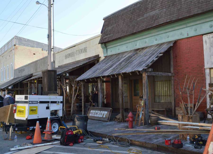 Grantville heads back to 1850s for filming; road closures begin Monday