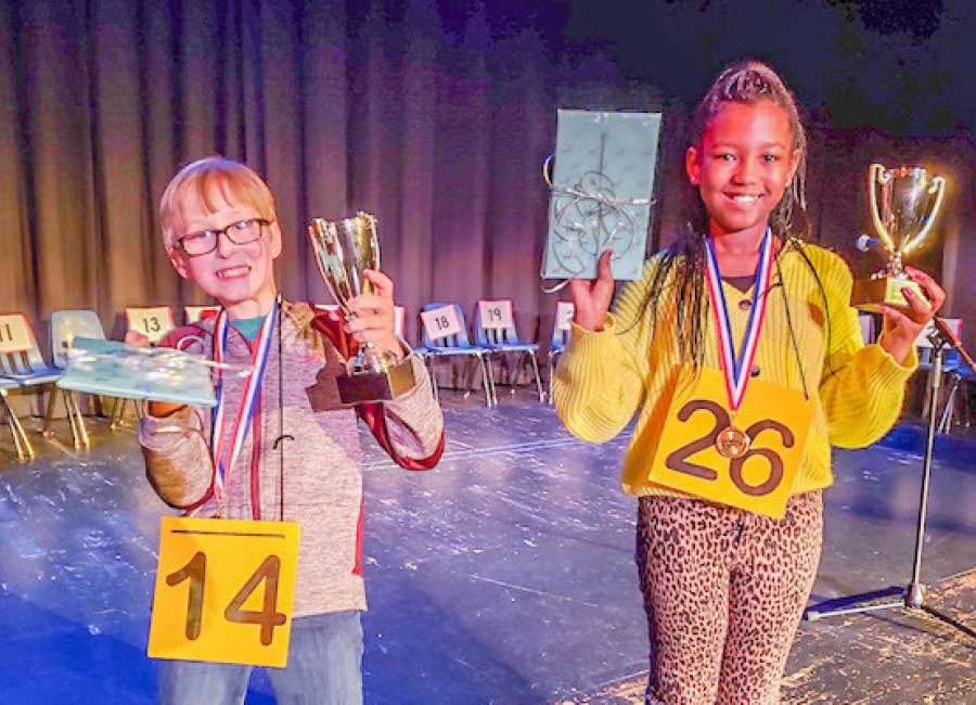 Hamman wins Coweta County Spelling Bee