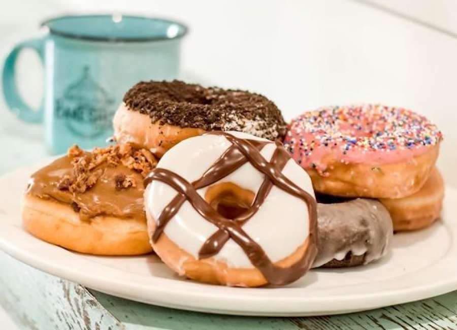 Heirloom Market selling donuts for a cause