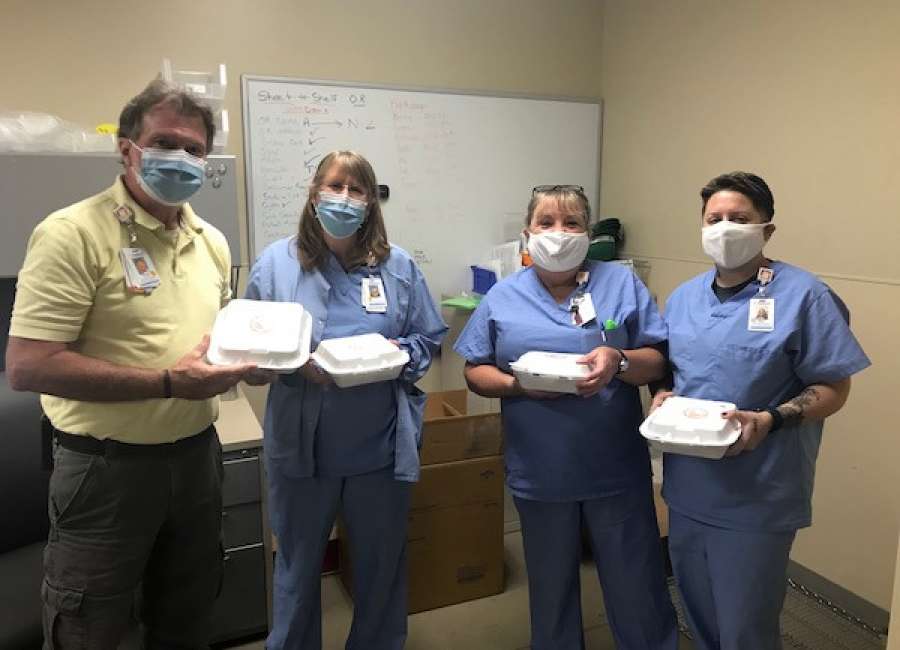 Holland M. Ware Charitable Foundation donates meals to Piedmont staff