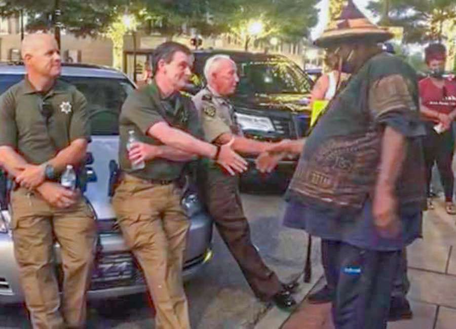 Local law enforcement reacts to nationwide disruption