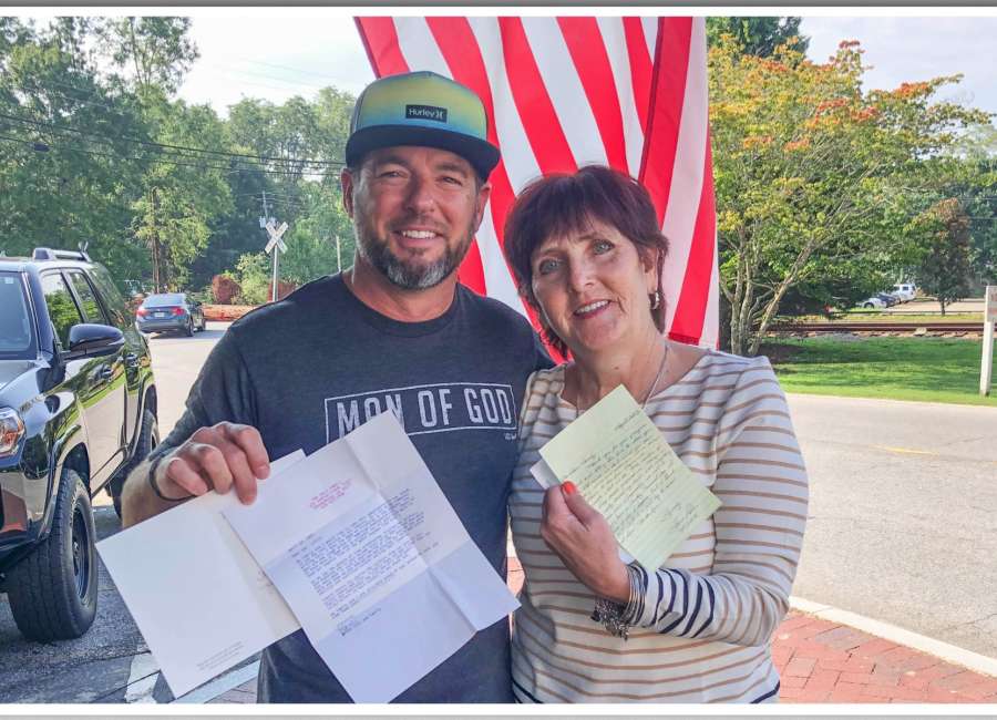 Local veteran meets wartime pen pal