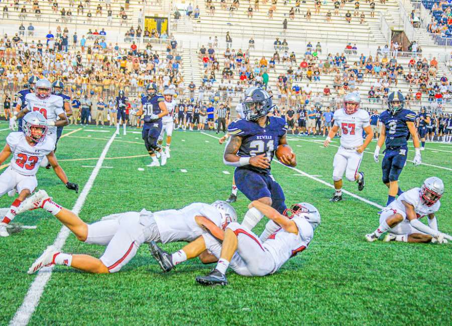 Cougars dominate home opener against Whitewater 42-17