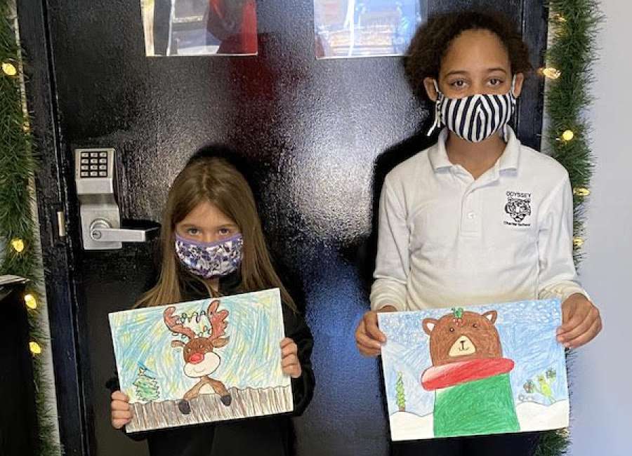 Odyssey selects Christmas card design winners