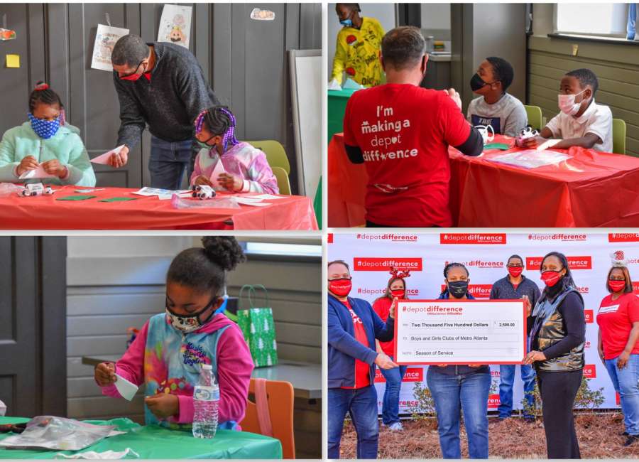Office Depot spreads Christmas cheer to Boys & Girls Club
