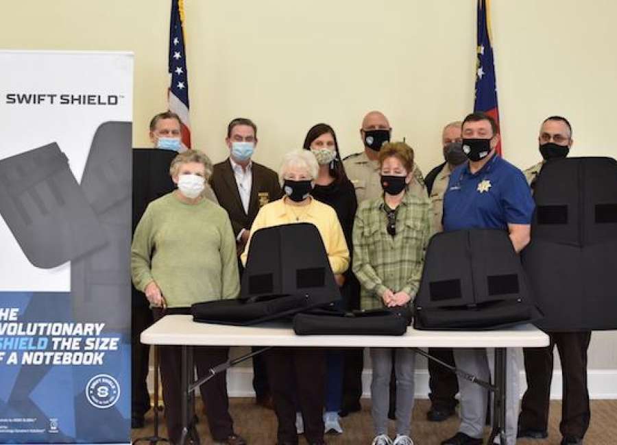 Public Safety Foundation donates ballistic shields to CCSO