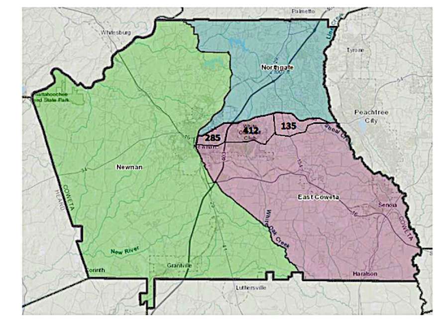 Coweta County Zoning Map Redistricting Committees Looking At School Attendance Zones - The Newnan  Times-Herald