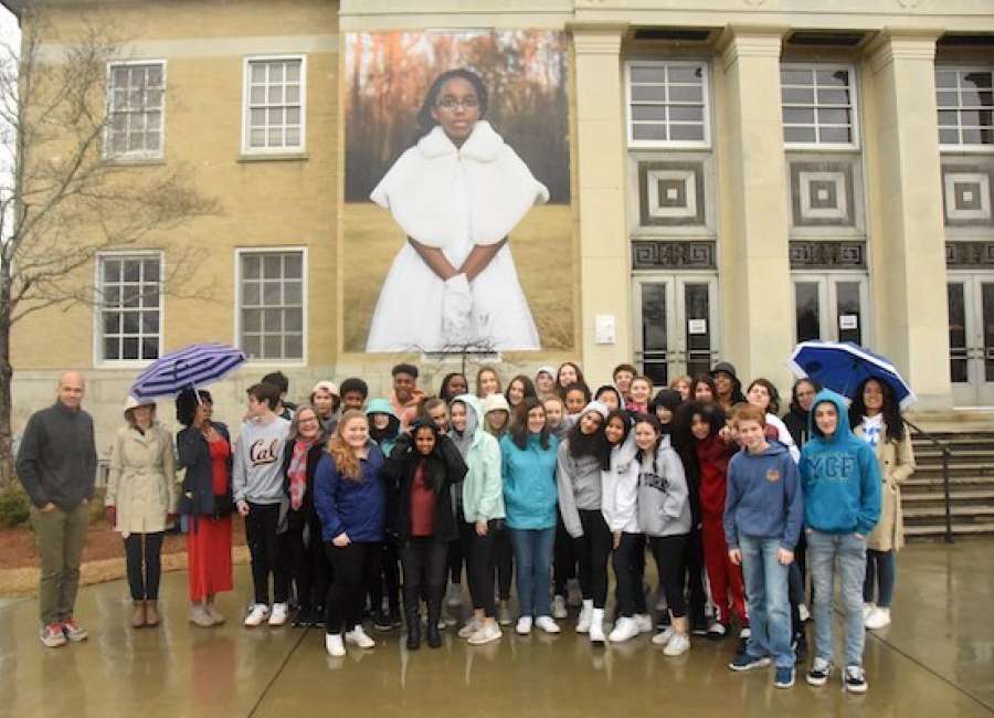 Rhode Island students visit Newnan on civil rights tour