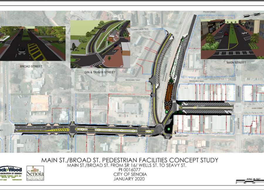 Senoia taking comments on downtown streetscape, parking concept
